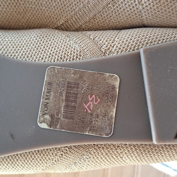 NWT ME Too Aubri Sustainable Mesh Metallic Gold Bisque Ballet Flats - Picture 7 of 10